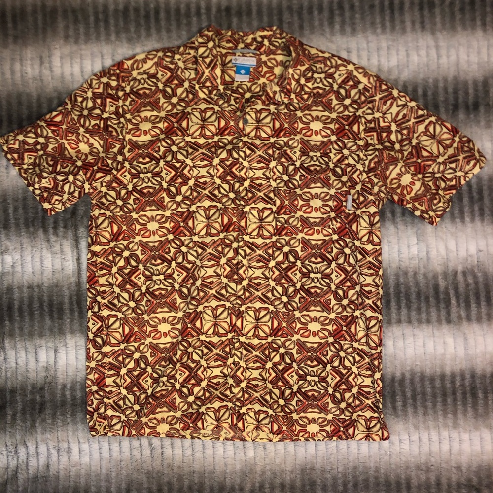 Vintage Columbia Short Sleeve Button Down
